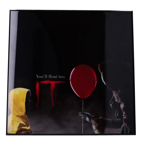 Póster Cristal Stephen King´s It Picture You’ll Float Too 32 x 32 cm Nemesis Now - Collector4u.com