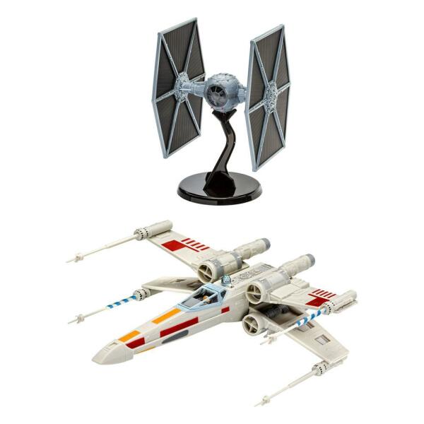 Maqueta 1/57 X-Wing Fighter & 1/65 TIE Fighter Star Wars Revell - Collector4u.com
