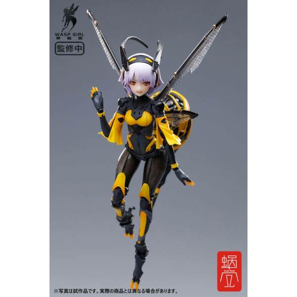 Maqueta BEE-03W Wasp Girl GN Project Plastic Model Kit 1/12 Bun chan 17 cm Snail Shell - Collector4U.com