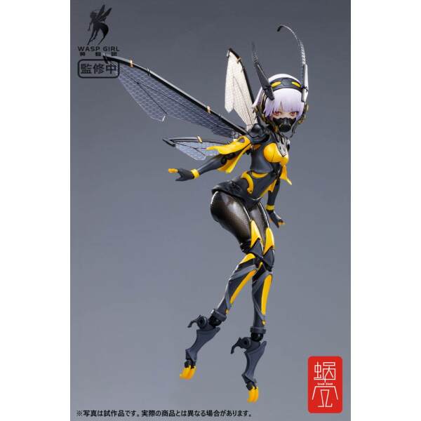 Maqueta BEE-03W Wasp Girl GN Project Plastic Model Kit 1/12 Bun chan 17 cm Snail Shell - Collector4U.com