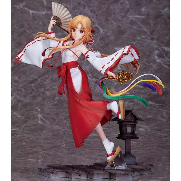 Estatua Asuna Miko Ver. Sword Art Online: Alicization, War of Underworld PVC 1/7 Souyokusha 23 cm - Collector4U.com
