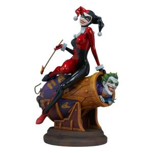 Diorama Harley Quinn and The Joker DC Comics 35 cm Sideshow - Collector4U.com