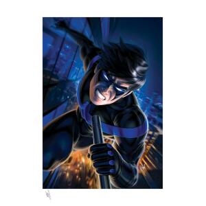 Litografia Nightwing DC Comics 46 x 61 cm Sin Enmarcar Sideshow - Collector4u.com