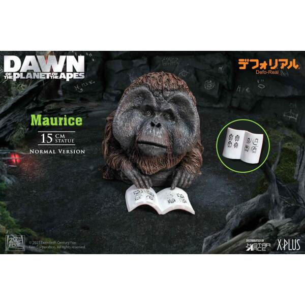 Estatua Maurice Deforme El amanecer del planeta de los simios Real Series Soft Vinyl 15 cm Star Ace Toys - Collector4U.com