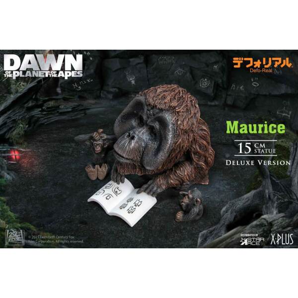 Estatua Maurice Deforme El amanecer del planeta de los simios Real Series Soft Vinyl Deluxe Ver 15 cm Star Ace Toys - Collector4U.com
