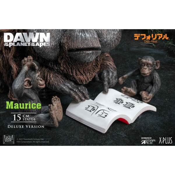Estatua Maurice Deforme El amanecer del planeta de los simios Real Series Soft Vinyl Deluxe Ver 15 cm Star Ace Toys - Collector4U.com