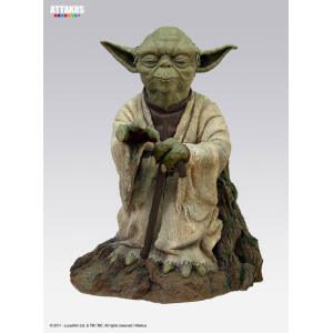 Estatua Yoda Using the Force, Star Wars Attakus 54 cm