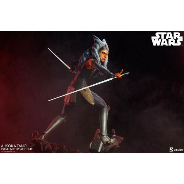 Estatua Ahsoka Tano Star Wars Premium Format 1/4 50 cm Sideshow - Collector4U.com