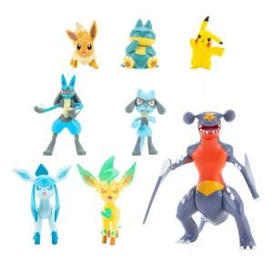 Pack 8 Figuras Pokemon Battle Sinnoh Region 5 11cm