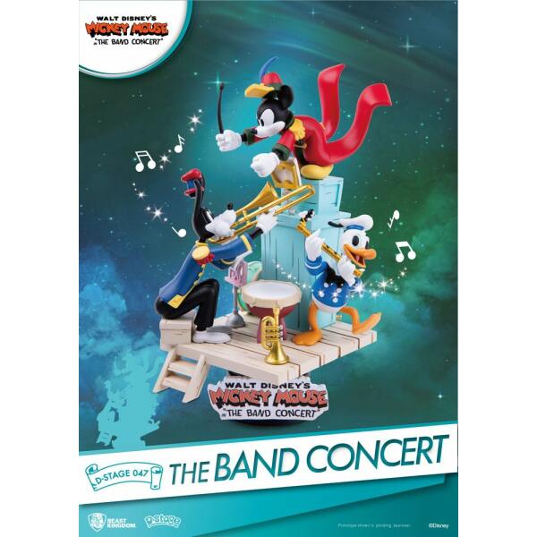 Diorama The Band Concert Disney Mickey Mouse PVC D-Stage 15 cm Beast Kingdom Toys