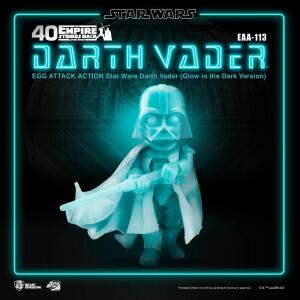 Figura Darth Vader Glow In The Dark Star Wars Egg Attack Action 16cm Beast Kingdom - Collector4u.com
