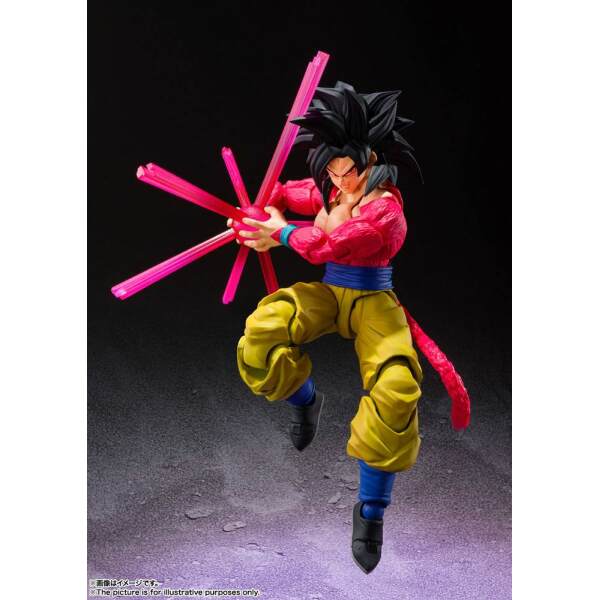 Figura Son Goku Dragon ball GT S.H. Figuarts Super Saiyan 4 15 cm Bandai - Collector4U.com