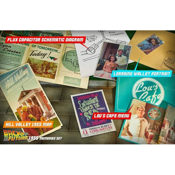 Kit Recuerdos Regreso al futuro Time Travel Memories Kit Standard Edition, Doctor Collector - Collector4U.com