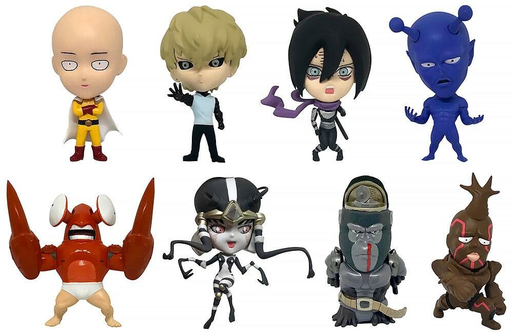 Pack 8 Figuras One Punch Man PVC 16d Collectible Figure Collection Vol. 1 6 cm 16 directions - Collector4u.com