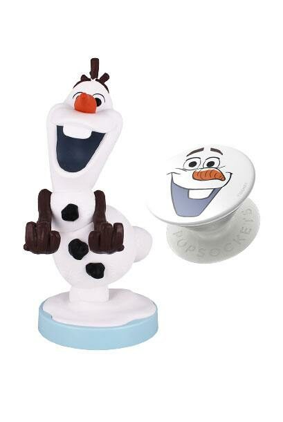 Cable Guy Olaf & Pop Socket Frozen El Reino del Hielo Special Edition 20 cm Exquisite Gaming - Collector4u.com