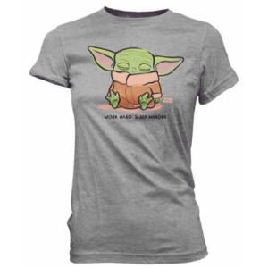 Camiseta Chica Cute Child Sleeping Star Wars The Mandalorian Loose POP! Tees  talla L - Collector4u.com