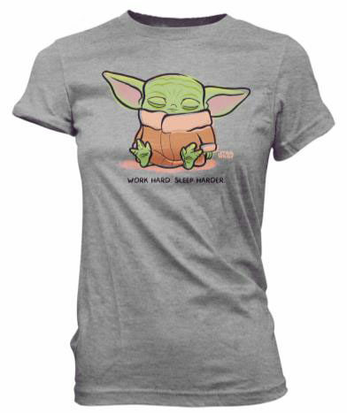 Camiseta Chica Cute Child Sleeping Star Wars The Mandalorian Loose POP! Tees  talla L - Collector4u.com