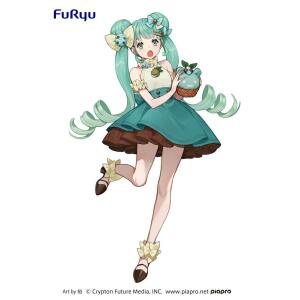 Estatua Hatsune Miku Chocolate Mint PVC SweetSweets Series Furyu 17cm - Collector4u.com