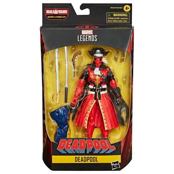 Figura Deadpool Pirate Suit Marvel Legends Series 15cm Hasbro - Collector4U.com