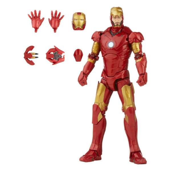 Figura 2021 Iron Man Mark III The Infinity Saga Marvel Legends Series (Iron Man) 15 cm Hasbro - Collector4U.com