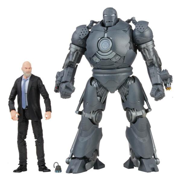 Figura Obadiah Stane Iron Monger (Iron Man) The Infinity Saga Marvel Legends 2021 Pack de 2 Hasbro 15cm - Collector4u.com