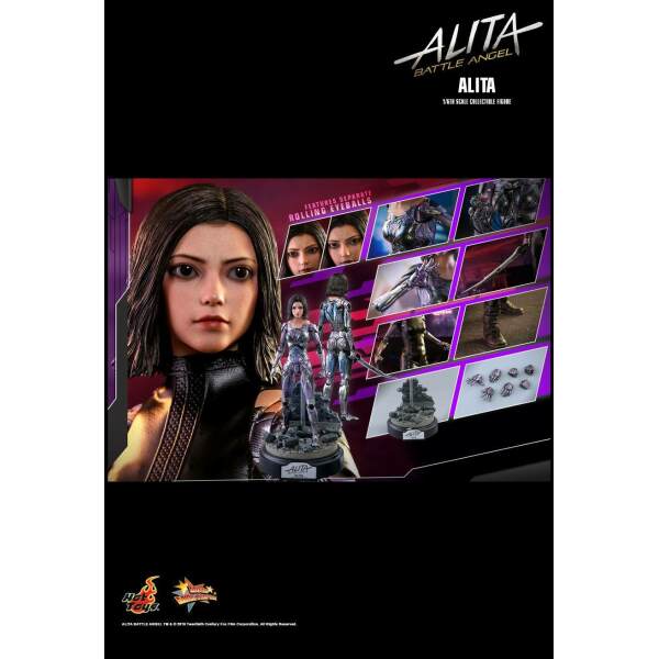 Figura Alita: Battle Angel Movie Masterpiece 1/6 Hot Toys 27cm - Collector4U.com