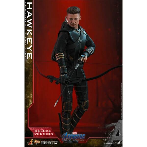 Figura Hawkeye Deluxe Version Vengadores: Endgame Movie Masterpiece 1/6 Hot Toys 30cm - Collector4U.com