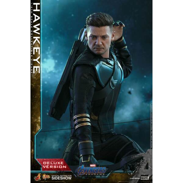 Figura Hawkeye Deluxe Version Vengadores: Endgame Movie Masterpiece 1/6 Hot Toys 30cm - Collector4U.com