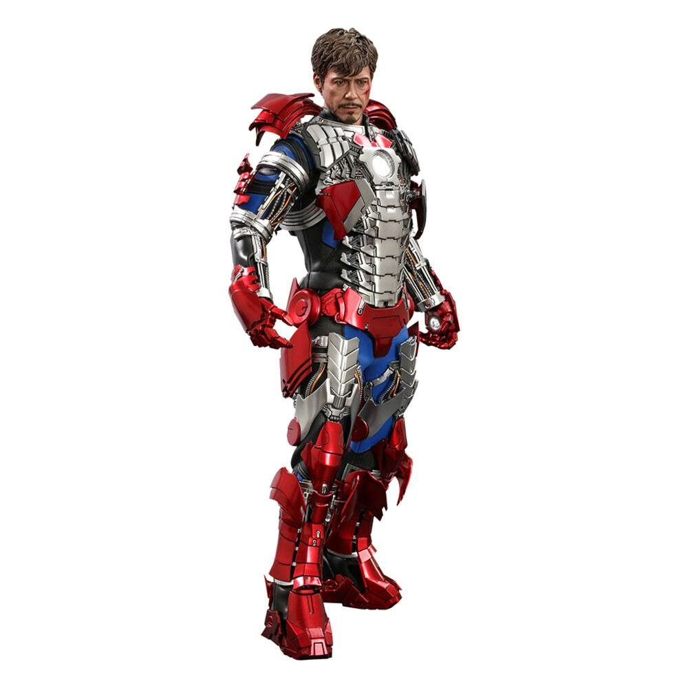 Figura Tony Stark Mark V Suit Up Version Iron Man 2 Movie Masterpiece 1/6 Hot Toys 31cm
