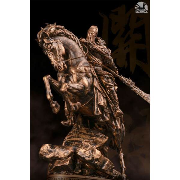 Estatua Guan Yu Three Kingdoms Generals Series 1/7 Bronzed Version 40 cm Infinity Studio - Collector4U.com