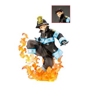 Estatua Shinra Kusakabe Fire Force ARTFXJ PVC 1/8 Glows in the Dark Bonus Edition 21 cm Kotobukiya - Collector4u.com