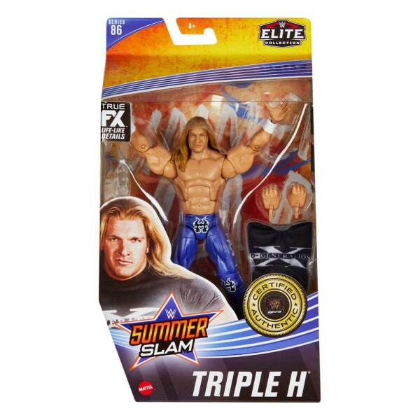 Figura Triple H WWE Superstars Series 86 Elite Collection Mattel 15cm - Collector4U.com