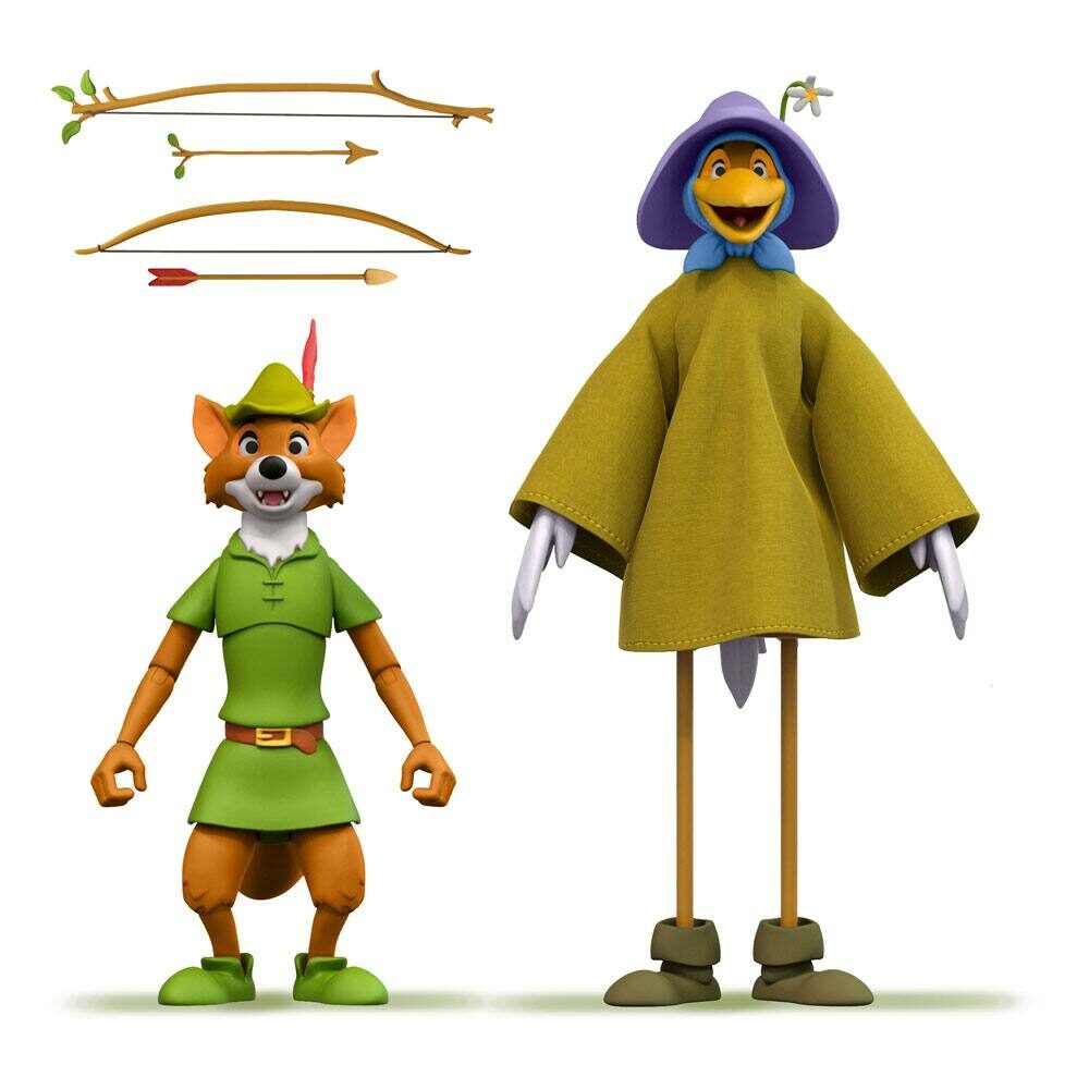 Figura Robin Hood Disney Ultimates Robin Hood Stork Costume 18 cm Super7