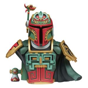 Busto Boba Fett Star Wars vinilo Urban Aztec by Jesse Hernandez 20 cm Unruly Industries