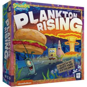 Juego de Mesa Bob Esponja Plankton Rising, versión inglés USAopoly - Collector4u.com