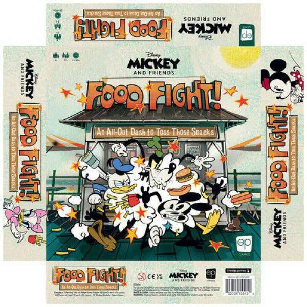 Juego de Mesa Mickey and Friends Food Fight Disney - Collector4U.com