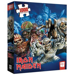Puzzle Iron Maiden The Faces of Eddie (1000 piezas) USAopoly - Collector4u.com