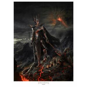 Litografia Sauron El Señor de los Anillos 61x81cm