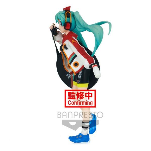 Estatua Hatsune Miku 2020 TeamUkyo Racing Miku PVC Espresto est-Prints & Texture 17cm Banpresto - Collector4U.com