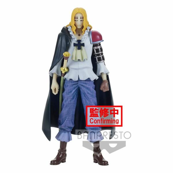 Estatua Basil Hawkins (Wano Kuni) One Piece PVC DXF Grandline Men 17cm Banpresto - Collector4U.com