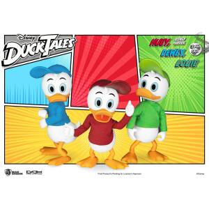 Figuras Patoaventuras Dynamic 8ction Heroes Pack de 3 Huey, Dewey & Louie 10 cm Beast Kingdom Toys collector4u.com