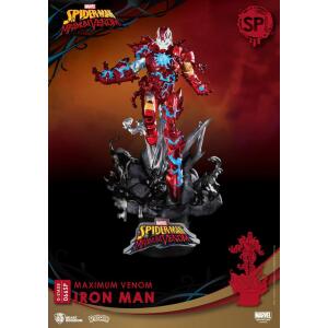 Diorama Maximum Venom Iron Man Special Edition Marvel Comics PVC D-Stage 16cm Beast Kingdom - Collector4u.com