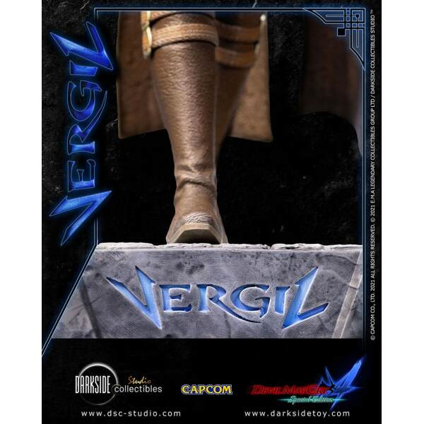 Estatua Vergil Devil May Cry 4: Special Edition 1/4 DarkSide Collectibles 50cm - Collector4U.com
