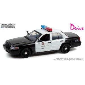 Vehículo Drive (2011) Ford Crown Victoria Police Interceptor LAPD 1/18 Greenlight collector4u.com