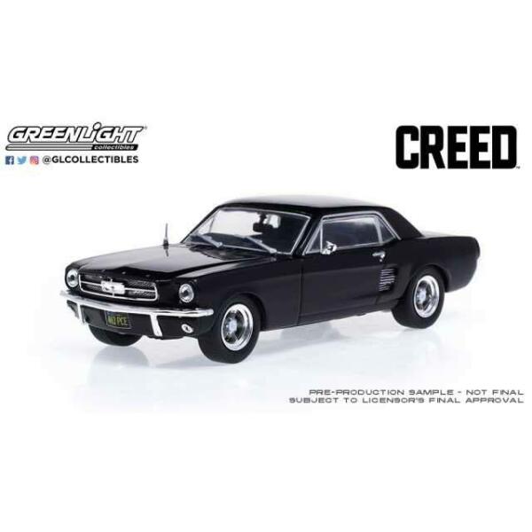 Vehículo Creed (2015) Ford Mustang Coupe 1967 Greenlight 1/43 - Collector4U.com