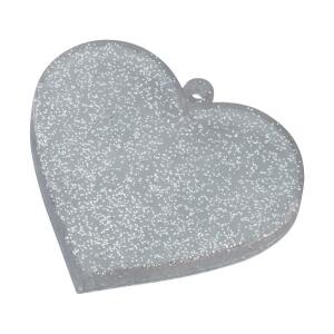 Base para las Figuras Nendoroid Heart Silver Glitter