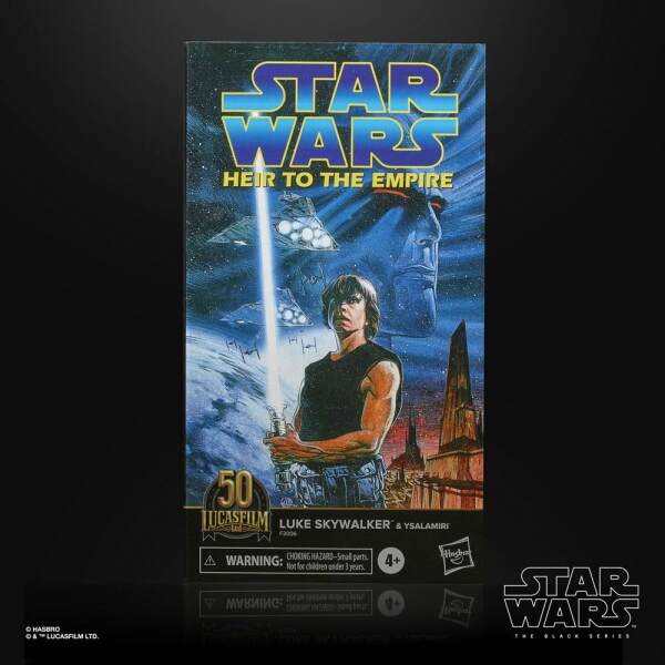Figura Luke Skywalker & Ysalamiri Star Wars HTTE Black Series Lucasfilm 50th Anniversary 2021 15 cm Hasbro - Collector4U.com