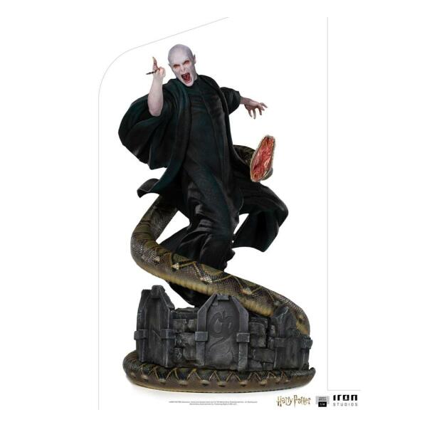 Estatua Voldemort & Nagini Harry Potter Legacy Replica 1/4 Iron Studios 58cm - Collector4u.com