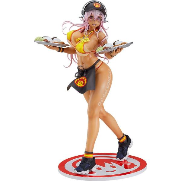 Estatua Super Sonico Bikini Waitress Ver. Max Factory 1/6 28cm - Collector4U.com