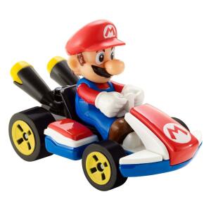 Vehículo Mario Mario Kart Hot Wheels 1/64 (Standard Kart) 8 cm Mattel